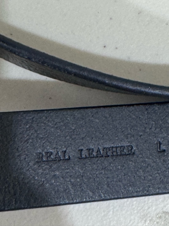 rag & bone Black Leather Belt with Blue Interior and Silver Hardware - Picture 12 of 13